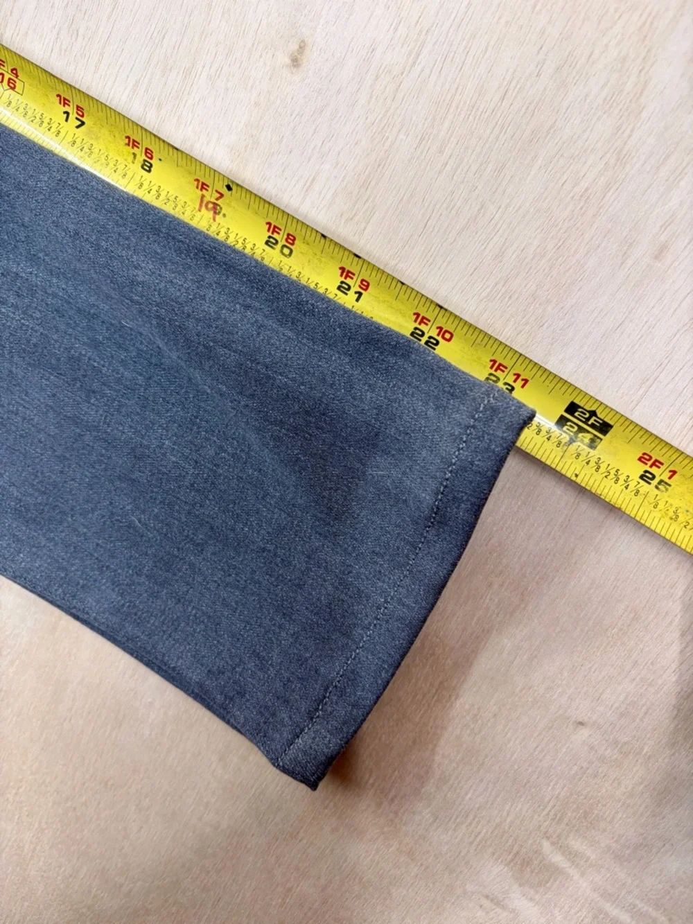 PAIGE Hoxton Ankle Jeans Gray Stone Wash Women’s 26 - Picture 12 of 14